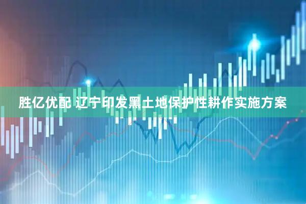 胜亿优配 辽宁印发黑土地保护性耕作实施方案