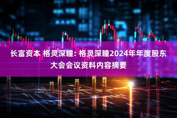 长富资本 格灵深瞳: 格灵深瞳2024年年度股东大会会议资料内容摘要