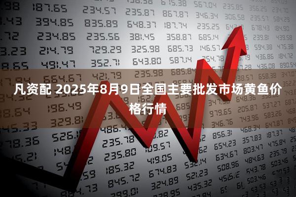 凡资配 2025年8月9日全国主要批发市场黄鱼价格行情