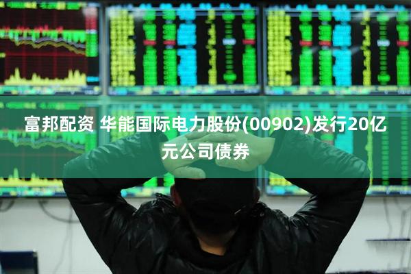 富邦配资 华能国际电力股份(00902)发行20亿元公司债券